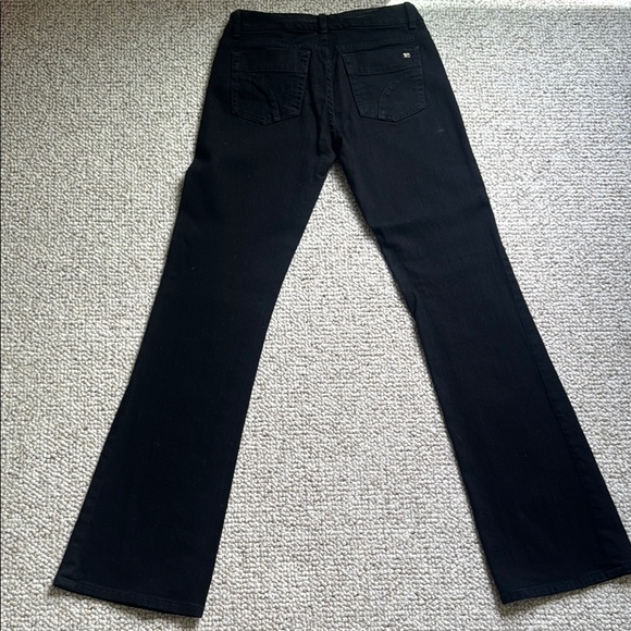 Joe's Jeans Black Flare Wide Leg Denim - Picture 3 of 6